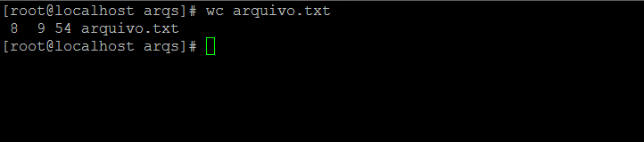 Comando wc